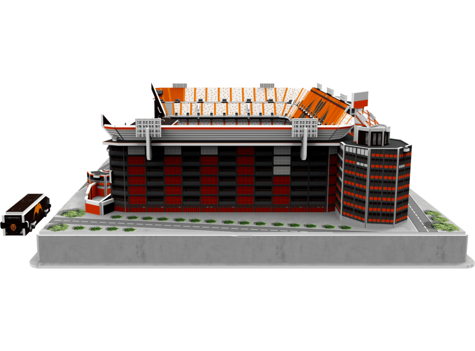 3D PUZZLE STADIUM Svietiace 3D puzzle Štadión Mestalla - FC Valencia