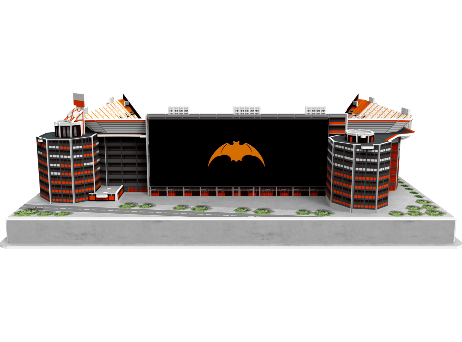 3D PUZZLE STADIUM Svietiace 3D puzzle Štadión Mestalla - FC Valencia