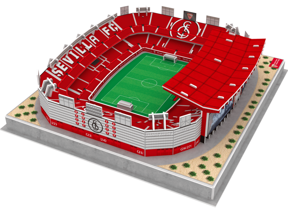 3D PUZZLE STADIUM Svietiace 3D puzzle Štadión Ramón Sánchez-Pizjuán - FC Sevilla