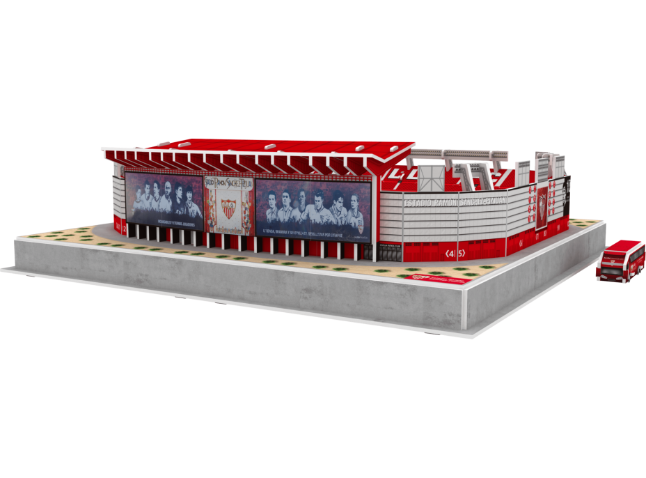 3D PUZZLE STADIUM Svietiace 3D puzzle Štadión Ramón Sánchez-Pizjuán - FC Sevilla