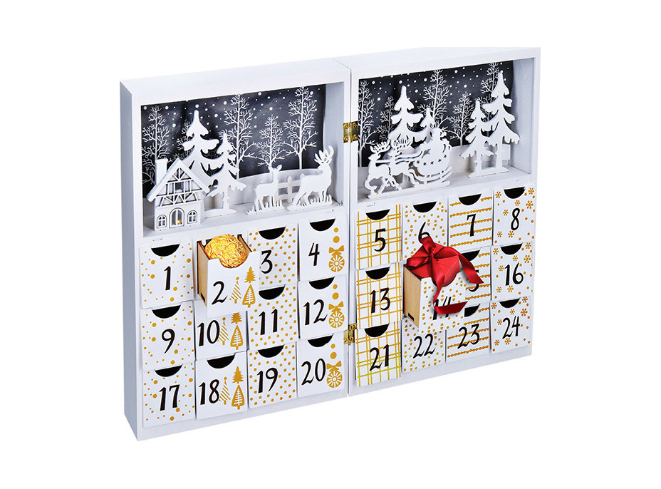 LED adventný kalendár Kniha