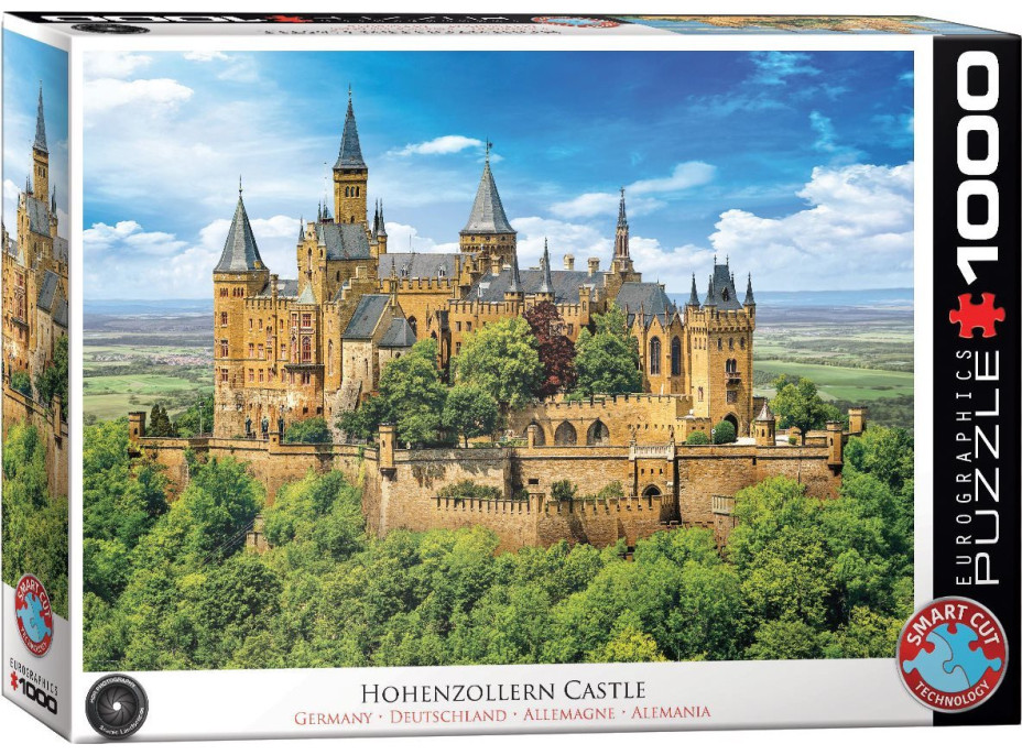 EUROGRAPHICS Puzzle Hrad Hohenzollern, Nemecko 1000 dielikov