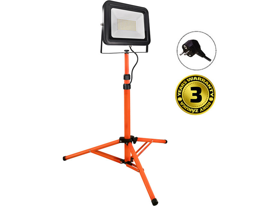 LED vonkajší reflektor PRO s vysokým stojanom - 100W - 9200 lm