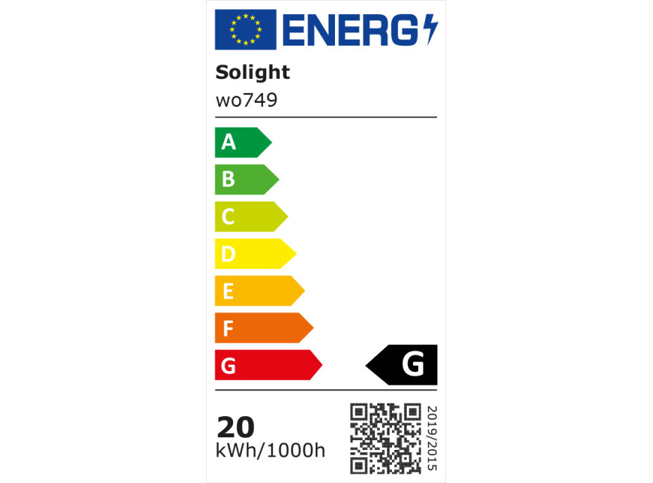 LED vonkajšie osvetlenie oválne - 20 W - 1500 lm - 4000 K