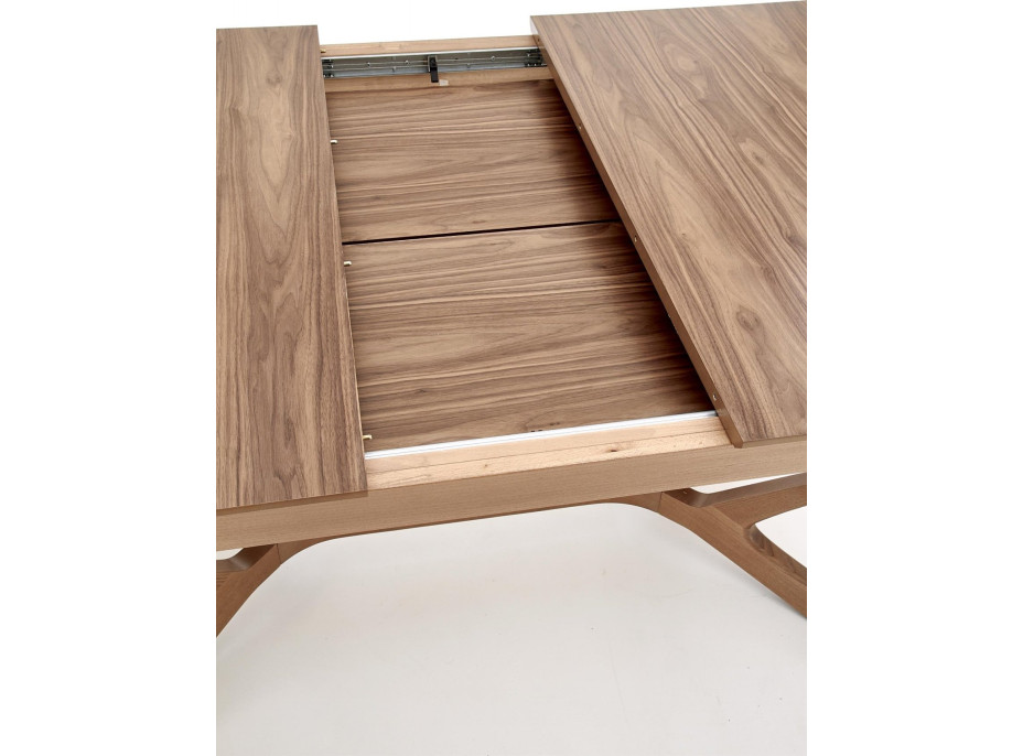 Jedálenský stôl ADAM - 160(240)x100x77 cm - rozkladací - orech americký
