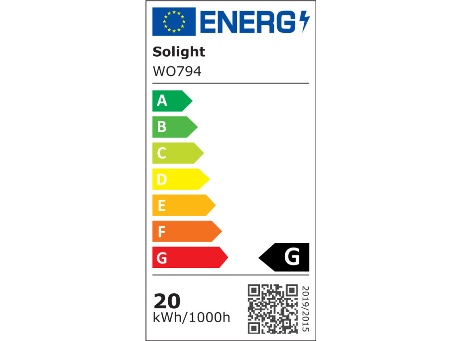 LED vonkajšia reťaz s žiarovkami - 25 žiaroviek - farba teplá biela