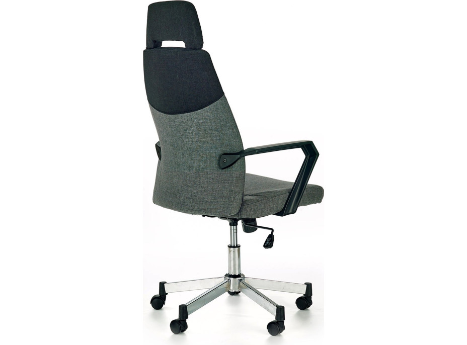 Kancelárska stolička HANNAH - šedá / čierna