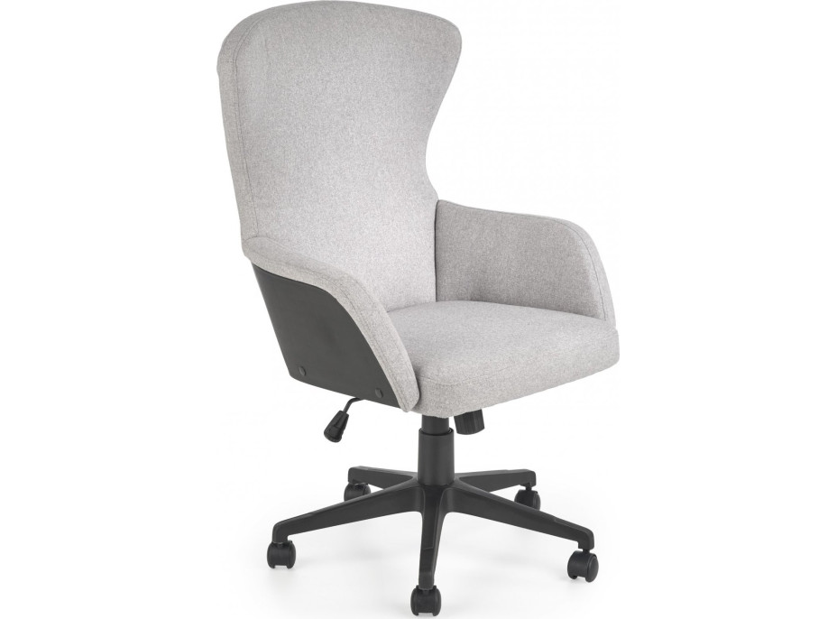Kancelárska stolička KATIE - šedá/čierna