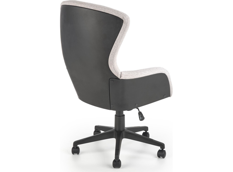 Kancelárska stolička KATIE - šedá/čierna