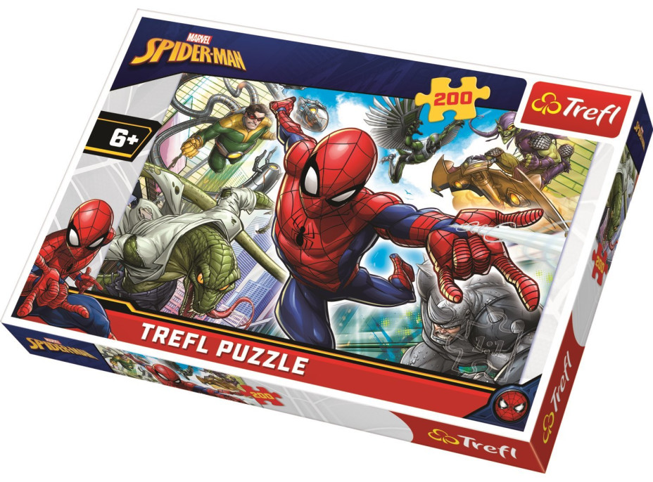 TREFL Puzzle Spiderman: Zrodený k hrdinstvu 200 dielikov