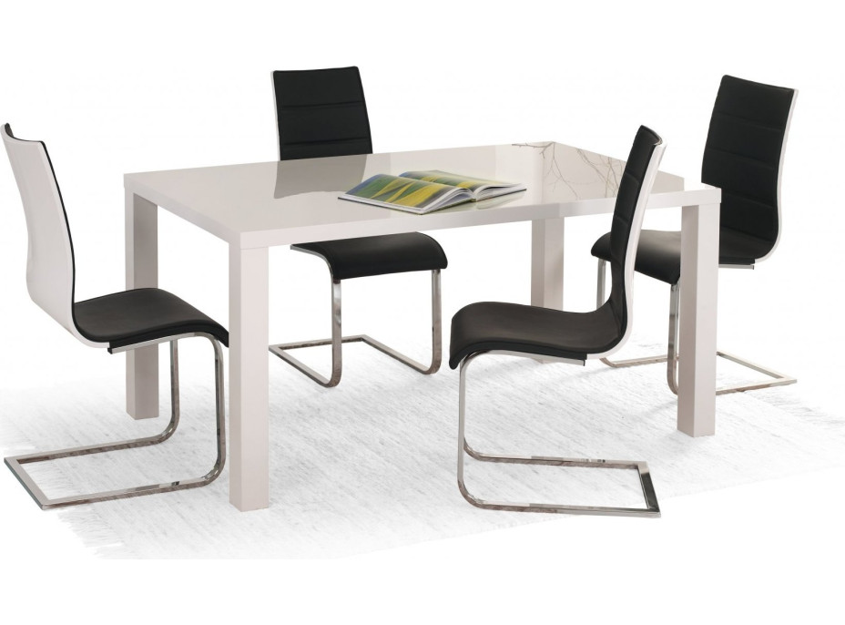 Jedálenský stôl ROLAND 120x80x75 cm - biely