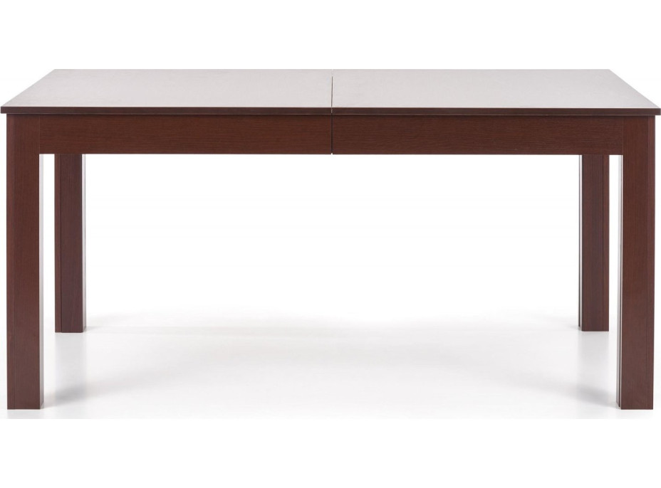 Jedálenský stôl SWEN - 160(300)x90x76 cm - rozkladací - tmavý orech
