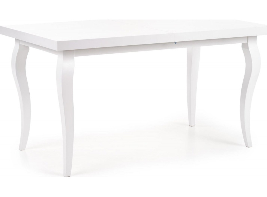 Jedálenský stôl MIKE - 140 (180) x80x75 cm - rozkladací - biely
