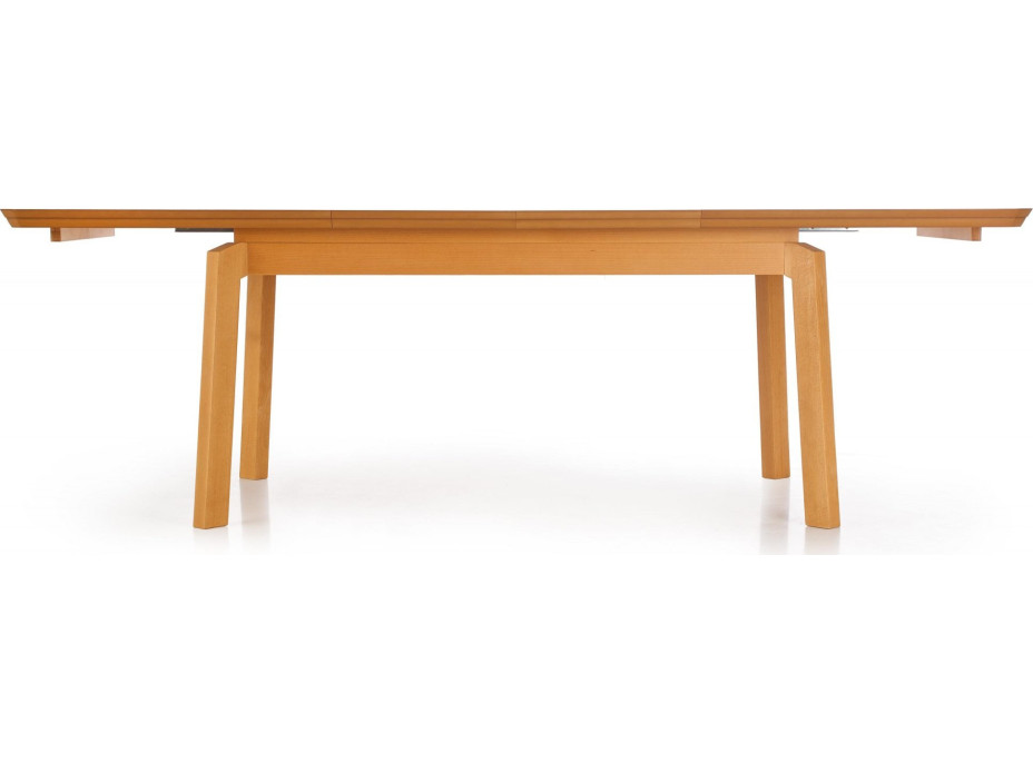Jedálenský stôl LORENZO - 160(250)x90x78 cm - rozkladací - dub medový