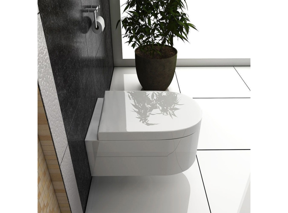 Závesné WC OLIVIA MINI RIMLESS