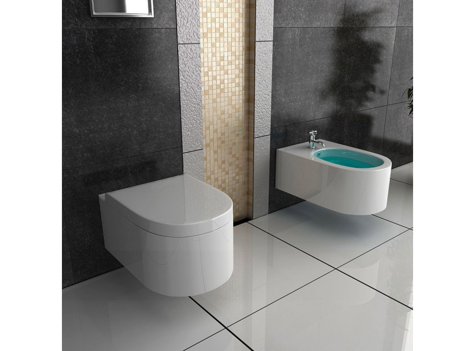 Závesné WC OLIVIA MINI RIMLESS