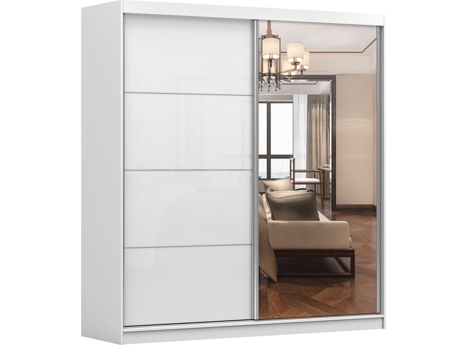 Šatníková skriňa VARIO 203 cm (viac variant)