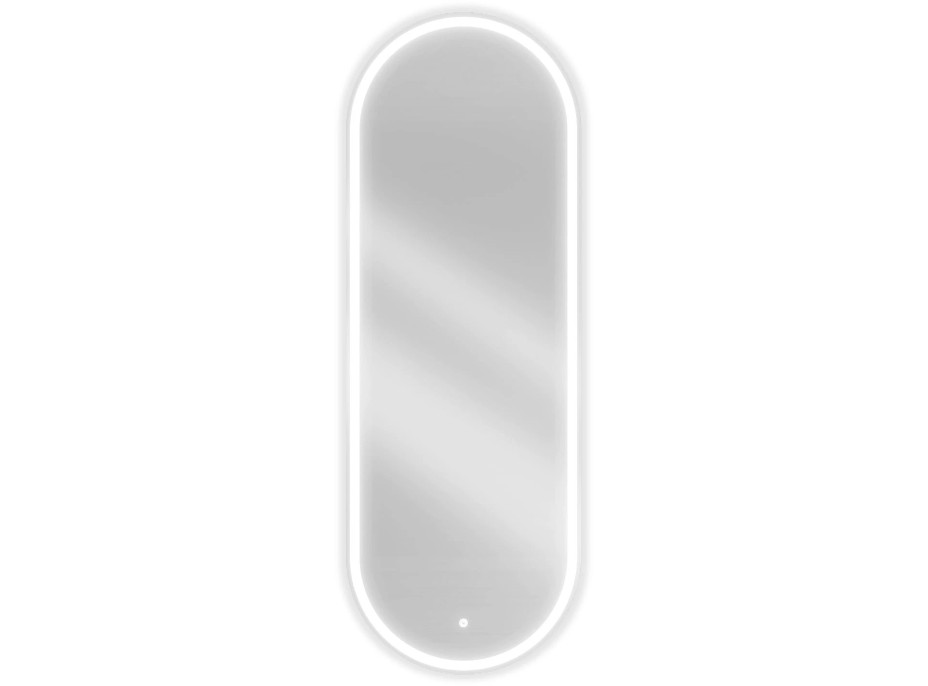 Oválne zrkadlo MEXEN BONO 55x155 cm - s LED podsvietením a vyhrievaním, 9816-055-155-611-00