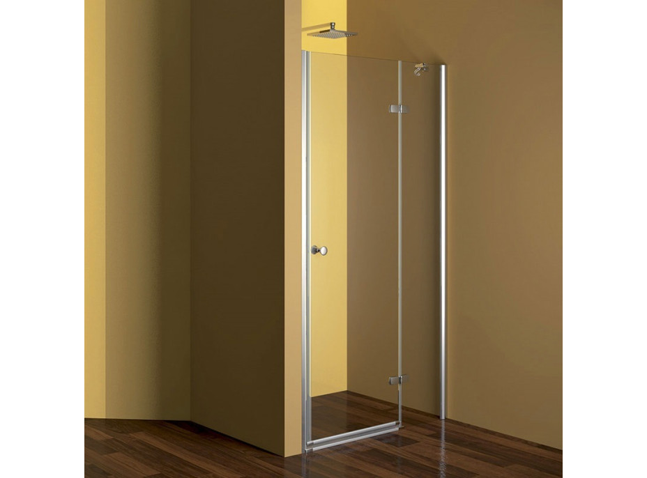 Sprchové dvere Fantasy - 80 cm - chróm / sklo Point - pravé