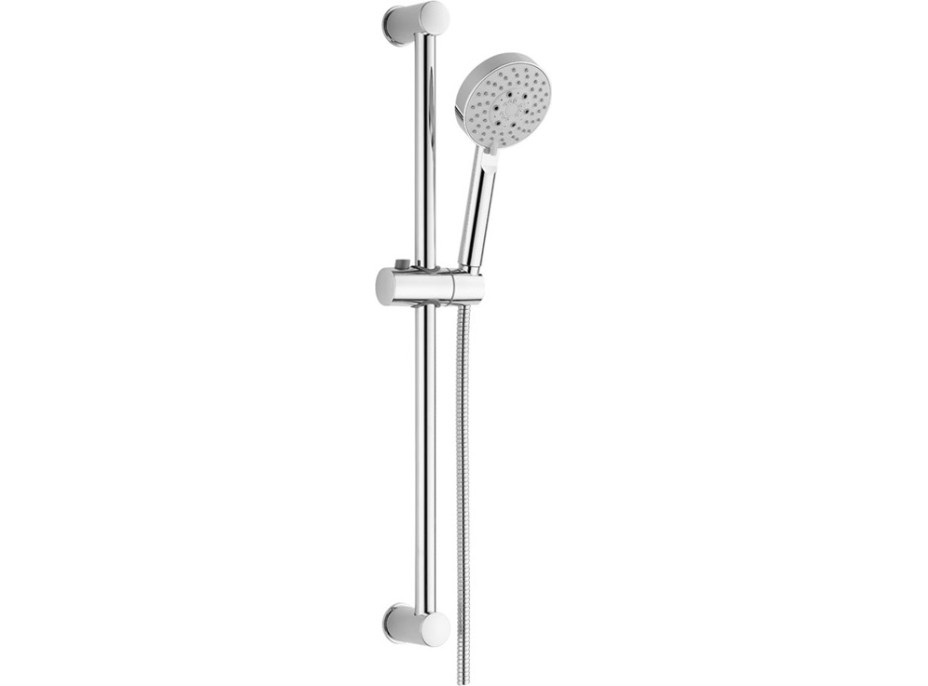 Sprchová tyč s ručnou sprchou - 61 cm - chrómovaná