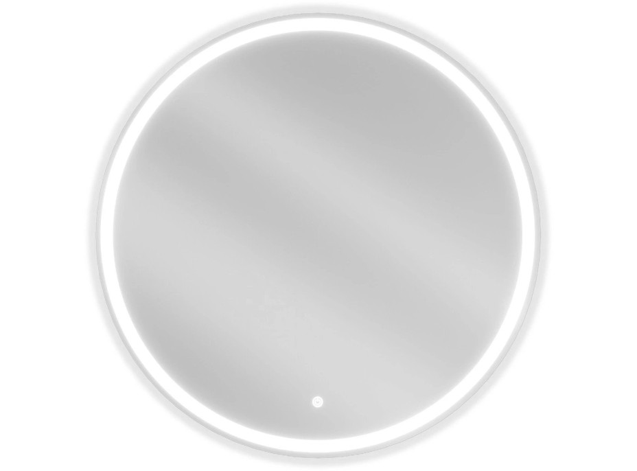 Okrúhle zrkadlo MEXEN GOBI 80 cm - s LED podsvietením a vyhrievaním, 9801-080-080-611-00