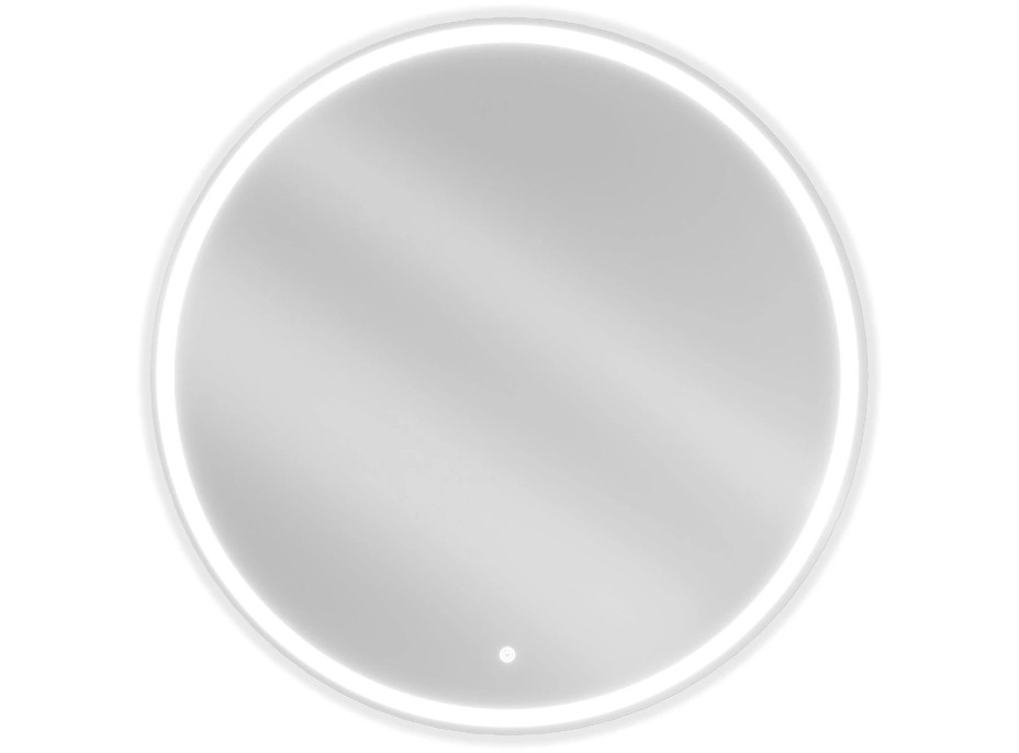 Okrúhle zrkadlo MEXEN GOBI 90 cm - s LED podsvietením a vyhrievaním, 9801-090-090-611-00