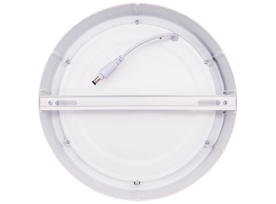 LED mini panel CCT, prisadený, 18W, 1530lm, 3000K, 4000K, 6000K, okrúhly