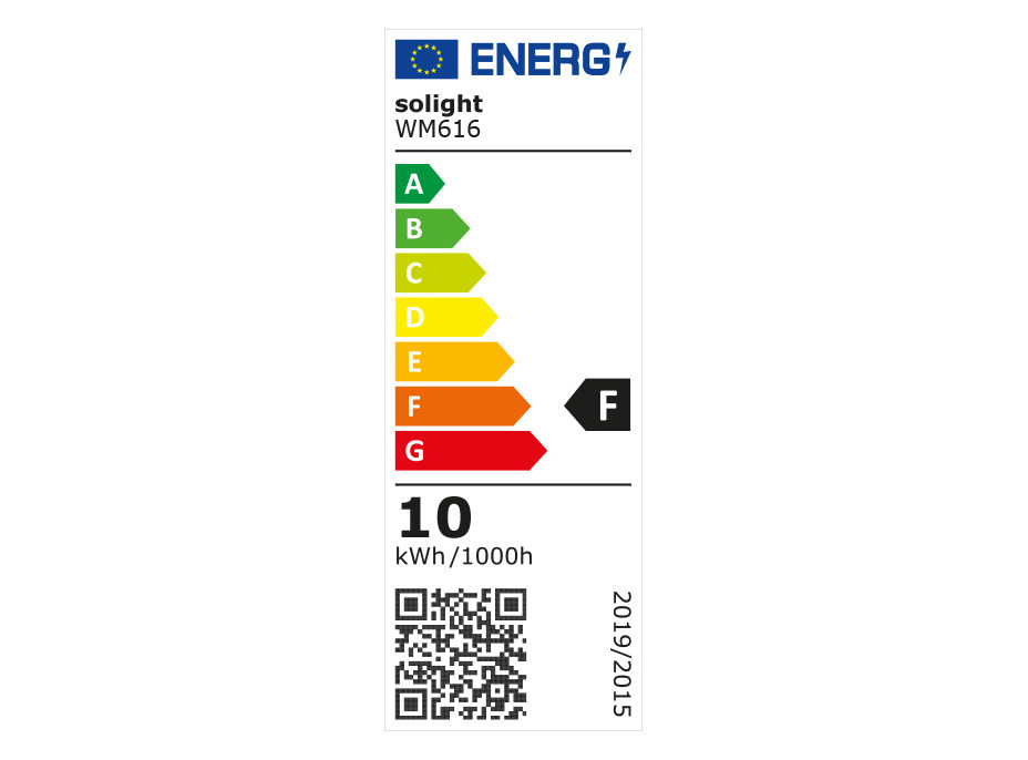 LED COB svetelný pás 5m, 10W/m, 1000lm/m, CRi90, IP44, teplá biela