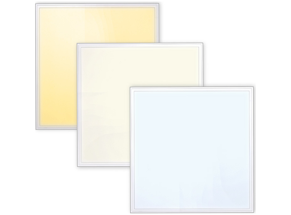 LED svetelný panel Backlit 3CCT, 48W, 6240lm, 3000-6000K, Lifud, 60x60cm, 3 roky záruka, biela farba