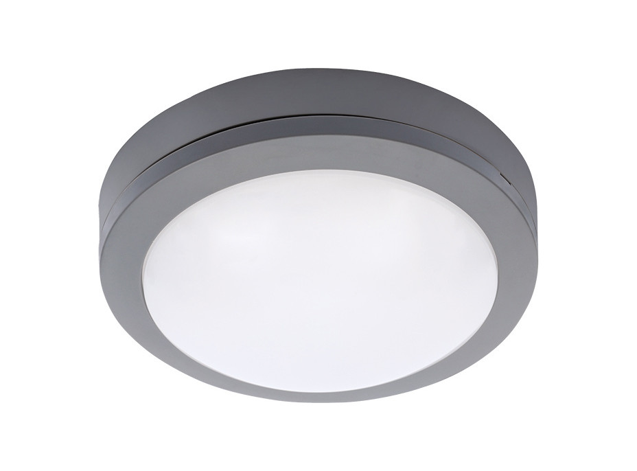 LED vonkajšie osvetlenie Siena, šedé, 13W, 910lm, 4000K, IP54, 17cm