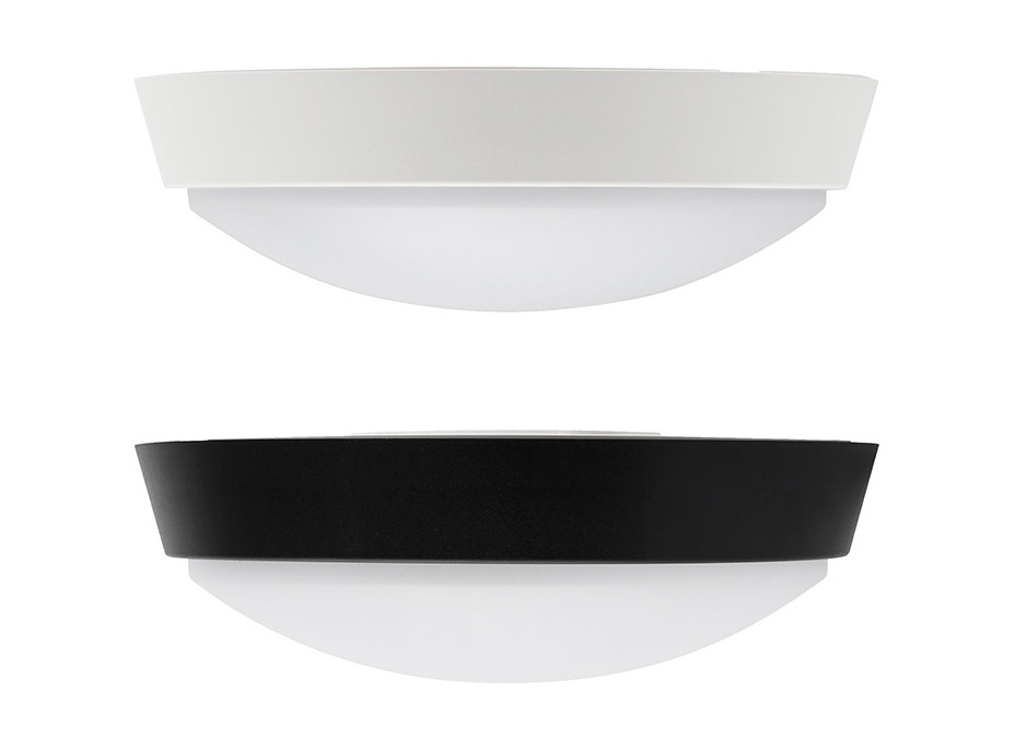 LED vonkajšie osvetlenie s nastaviteľnou CCT, 12W, 900lm, 22cm, 2v1 - biely a čierny kryt