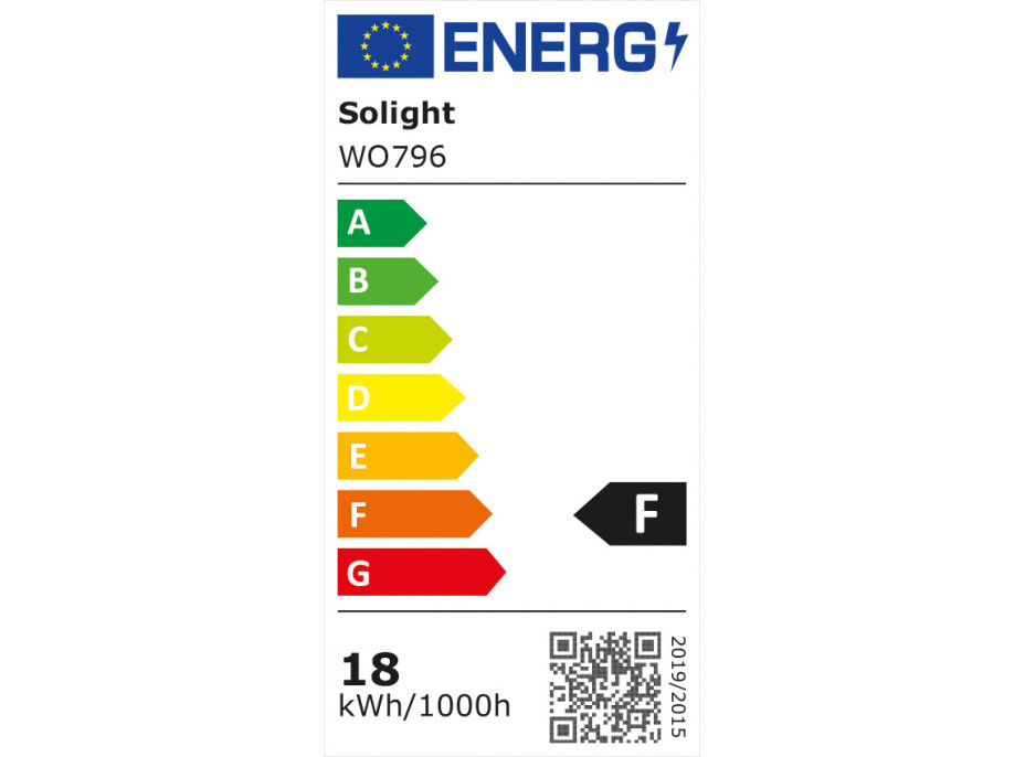 LED osvetlenie s ochranou proti vlhkosti, IP54, 18W, 1530lm, 3CCT, 33cm