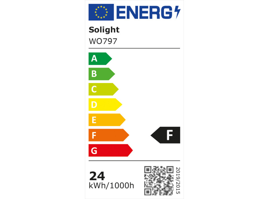 LED osvetlenie s ochranou proti vlhkosti, IP54, 24W, 2150lm, 3CCT, 38cm