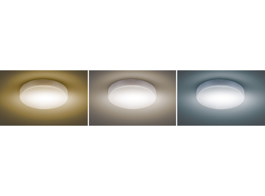LED osvetlenie s diaľkovým ovládačom, 50W, 3000lm, 40cm, zmena chromatickosti, stmievateľné, biela