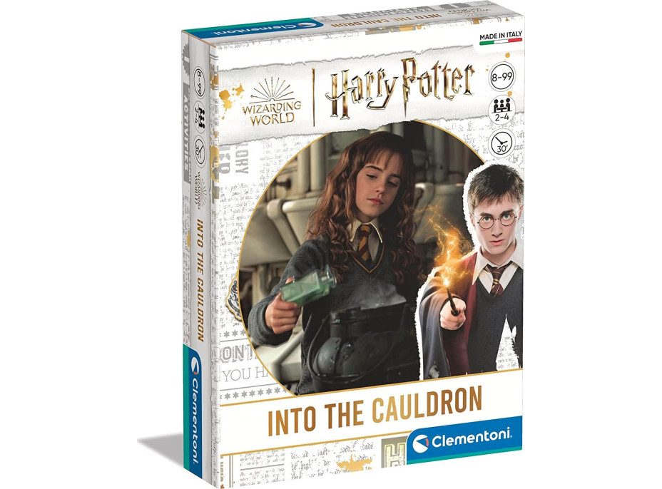 CLEMENTONI Kartová hra Harry Potter: Into the Cauldron - Do kotla
