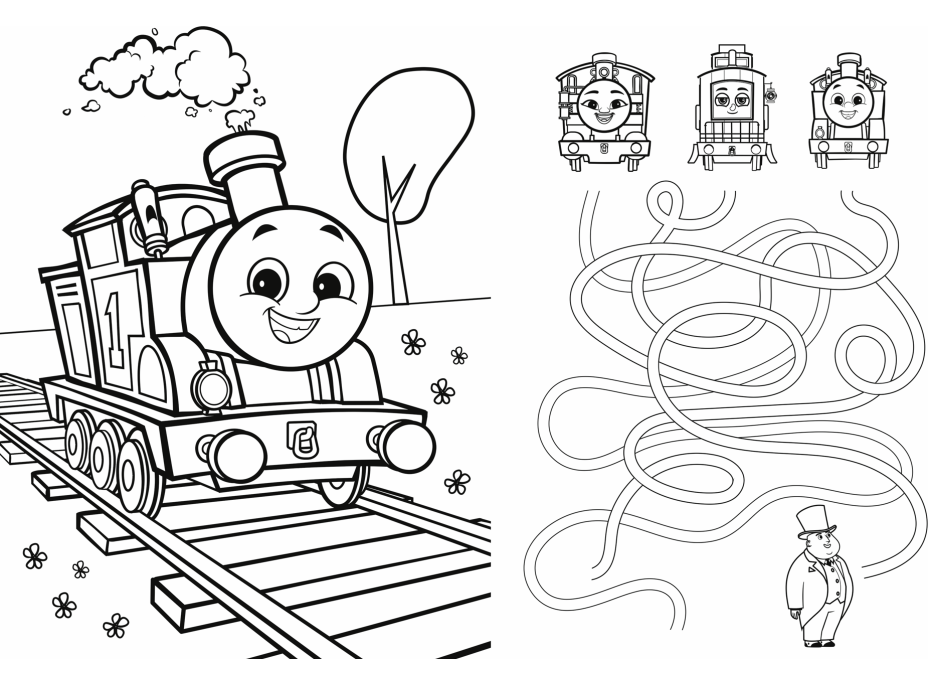 TREFL Obojstranné puzzle Mašinka Tomáš s priateľmi SUPER MAXI 24 dielikov