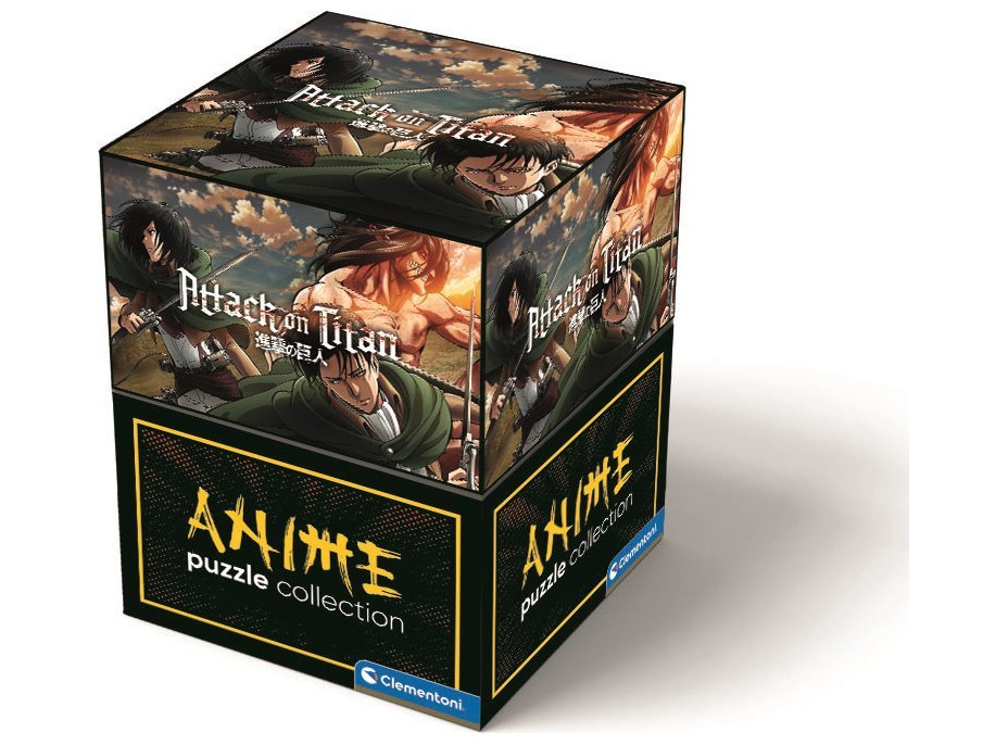 CLEMENTONI Puzzle Anime Collection: Útok titánov (Attack on Titans) 500 dielikov