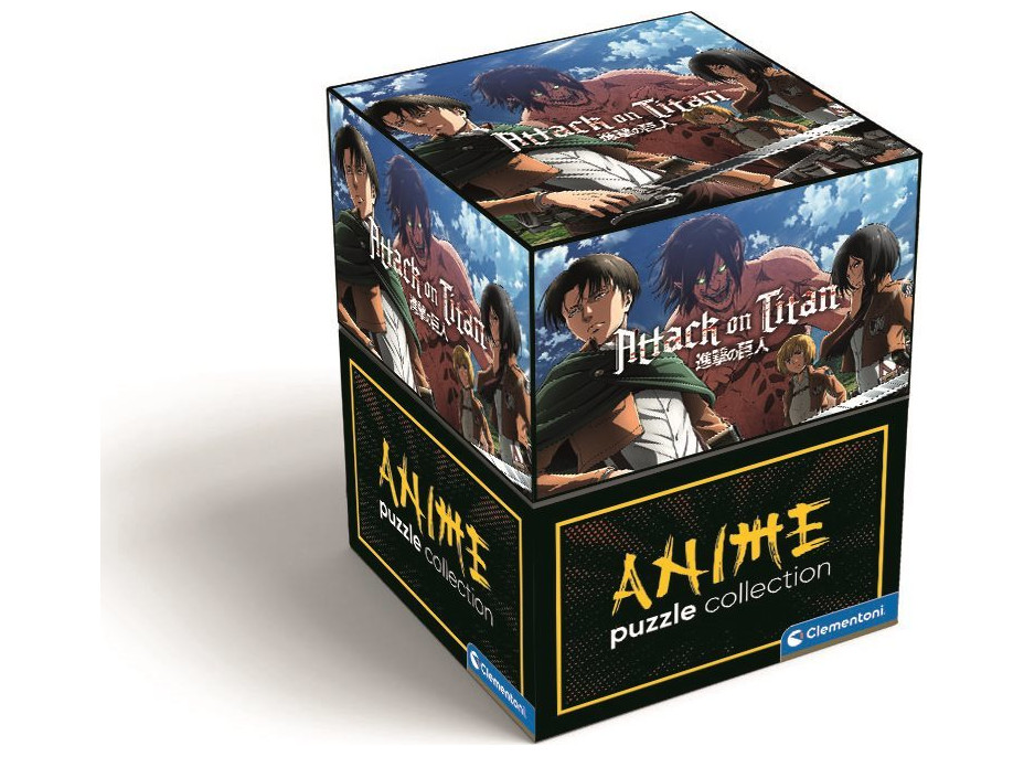 CLEMENTONI Puzzle Anime Collection: Útok titánov (Attack on Titans) 500 dielikov