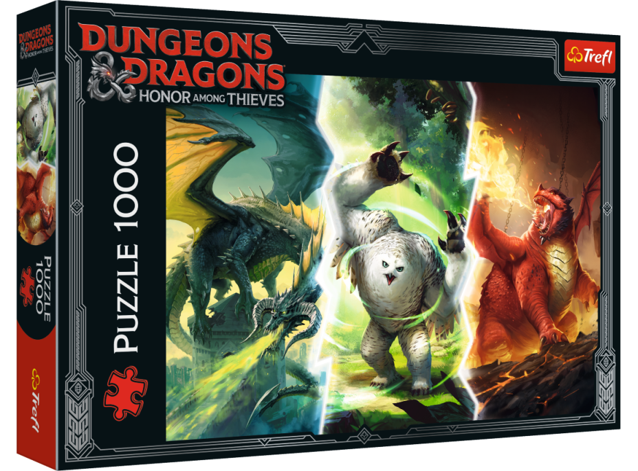 TREFL Puzzle Dungeons & Dragons: Legendárna Monštrá Faerunu 1000 dielikov