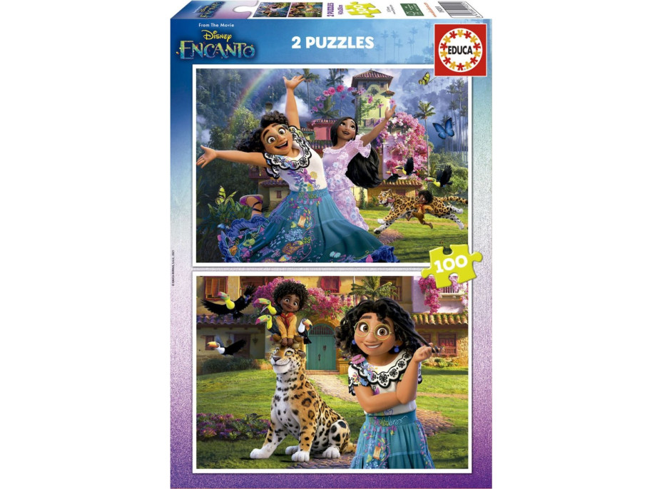 EDUCA Puzzle Encanto 2x100 dielikov