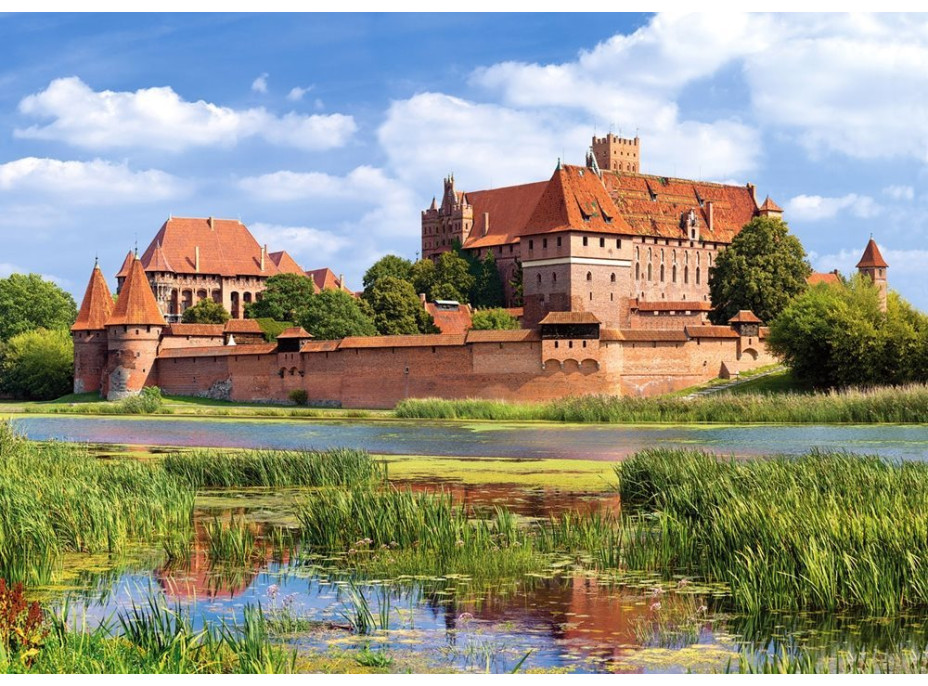 CASTORLAND Puzzle Hrad Malbork, Poľsko 3000 dielikov
