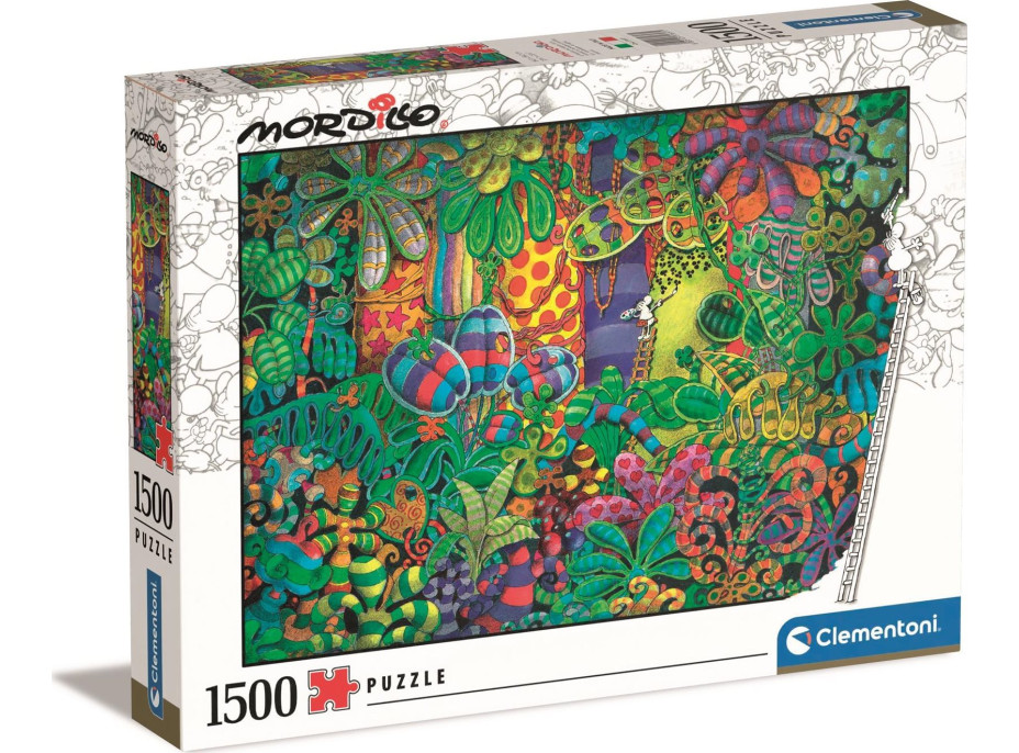 CLEMENTONI Puzzle Mordillo 1500 dielikov