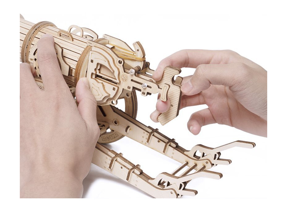 ROBOTIME Roker 3D drevené puzzle Stredoveké obliehacie dialo 158 dielikov
