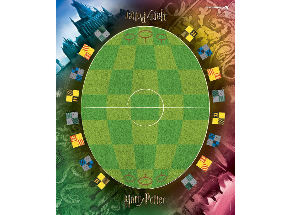 CLEMENTONI Stolová hra Harry Potter: Quidditch Clash - metlobal
