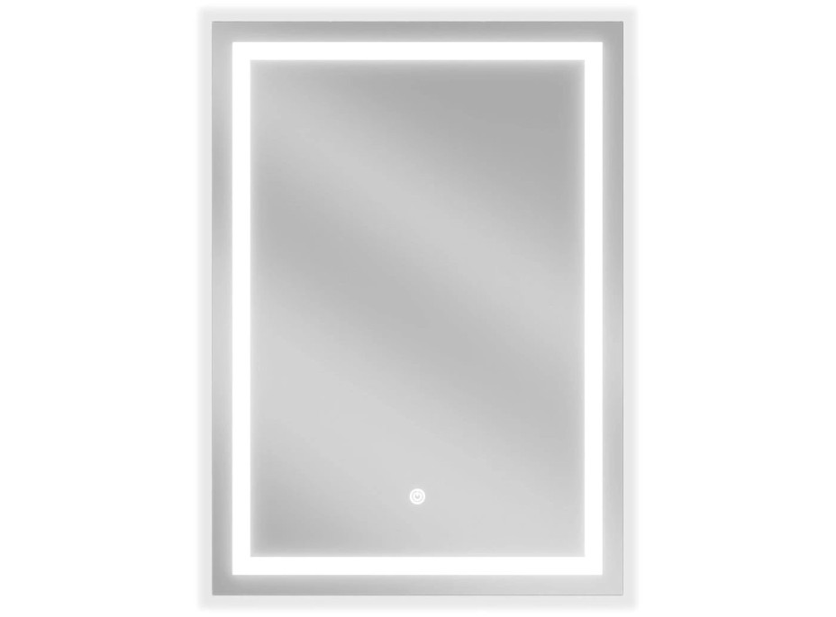 Obdĺžnikové zrkadlo MEXEN MIKO 50x70 cm - s LED podsvietením a vyhrievaním, 9819-050-070-611-00