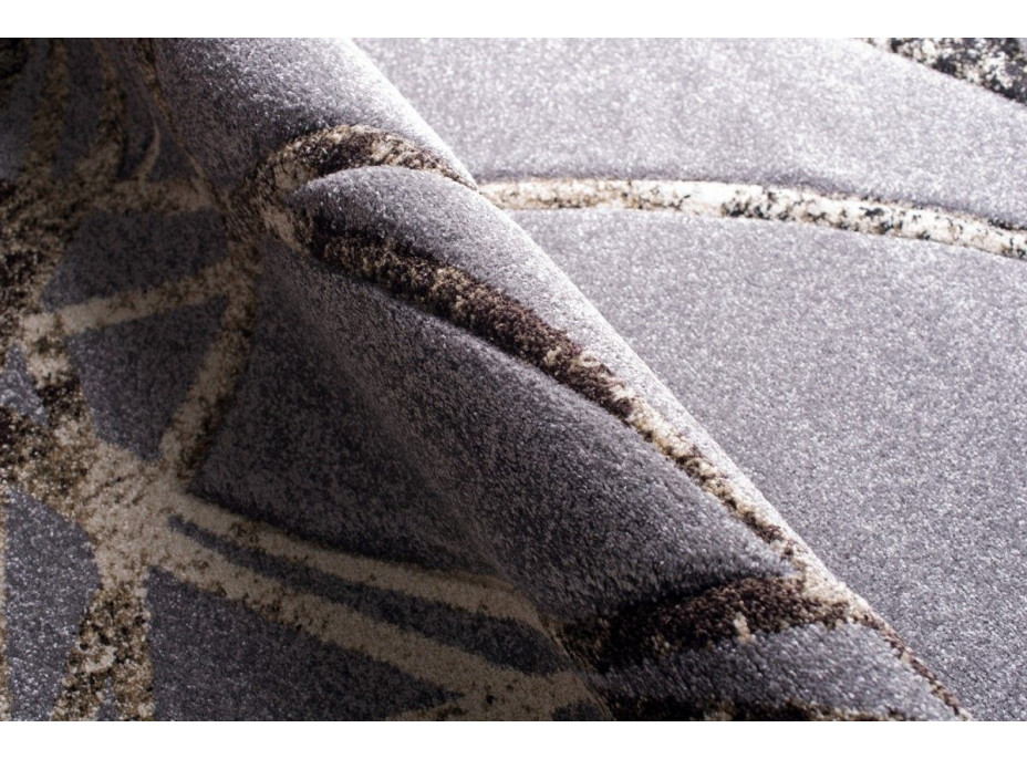 Moderný kusový koberec MATRA šedý H105A