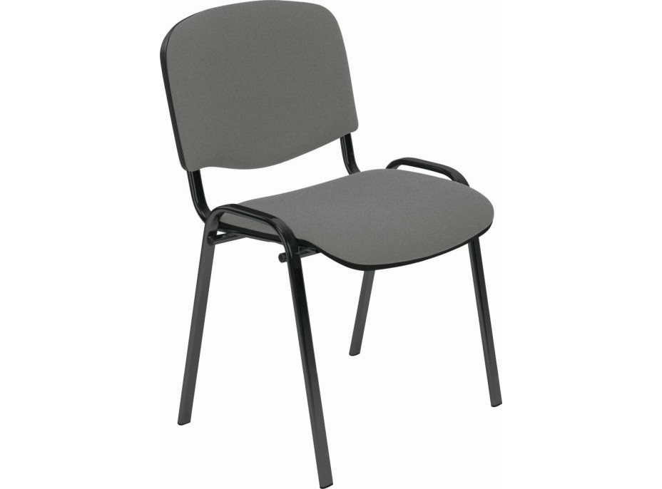 Konferenčná stolička GRETA - šedá/čierna