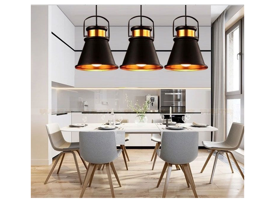 Stropné svietidlo ASTI set C, C, C - čierne - obdĺžniková základňa