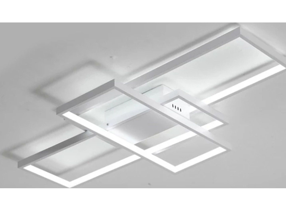 Stropné LED svietidlo LABYRINTH 100W - biele + ovládač
