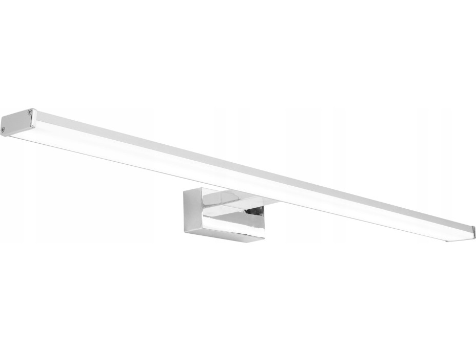 Nástenné LED svietidlo nad zrkadlo WALL - 68 cm - 15W - chrómové